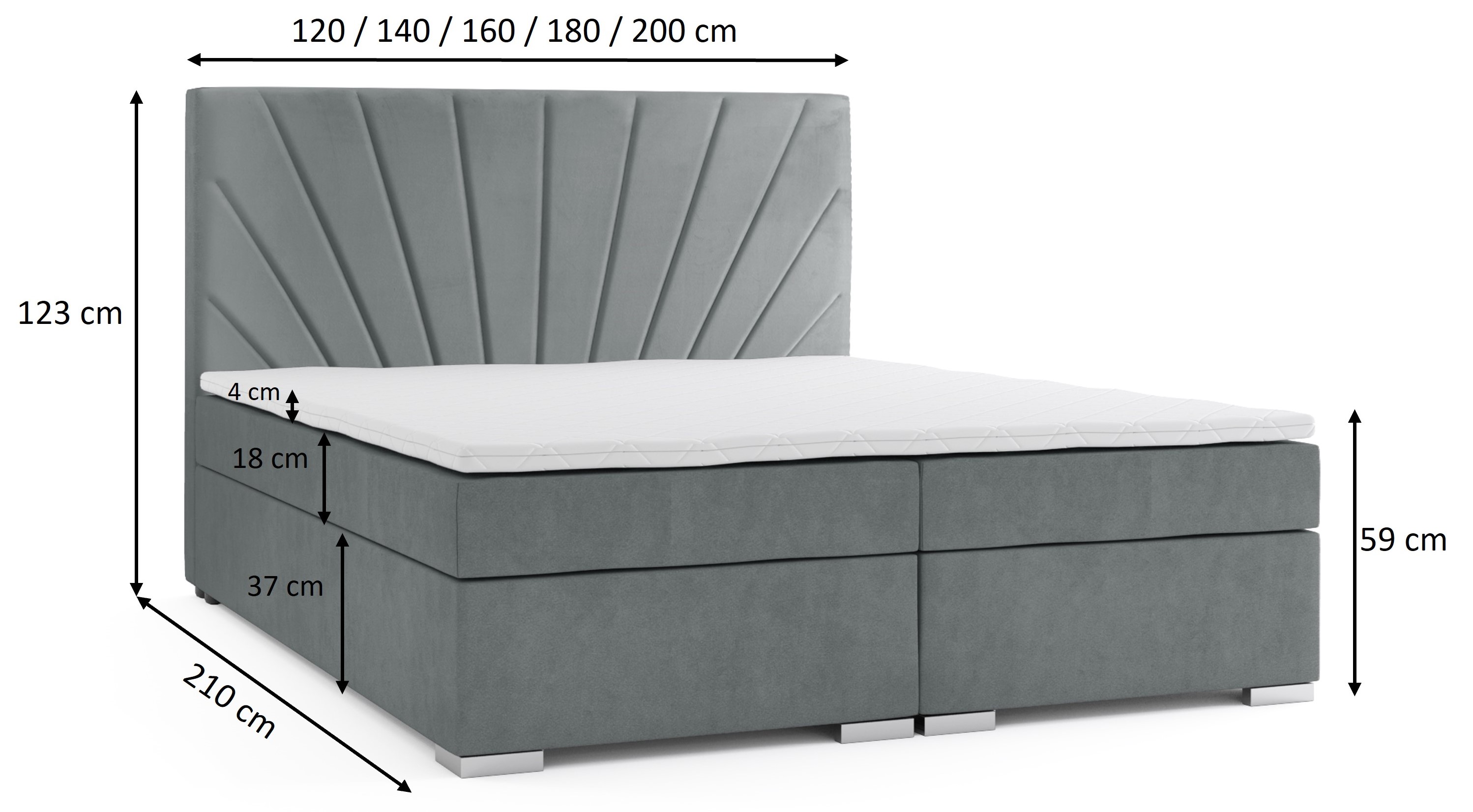 Latina Boxspringbett Stil Und Eleganz Von Labett Mit Eleganten N Hten